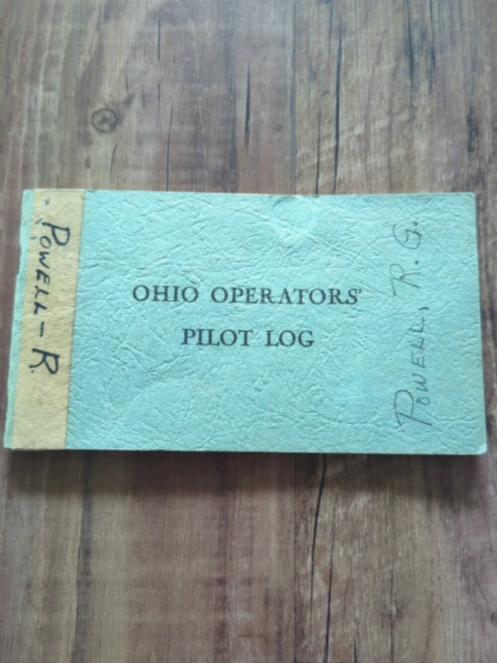 Vintage 1947–1948 Pilot Logbook Ohio Operators Completed Piper J-3 Cub History